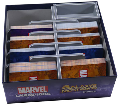 folded space insert organizer marvel champions the rise of red skull