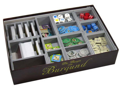 folded space insert organizer castles of burgundy