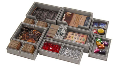 folded space insert organizer  founders of gloomhaven foamcore