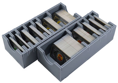 folded space insert organizer  journeys in middle earth foam core