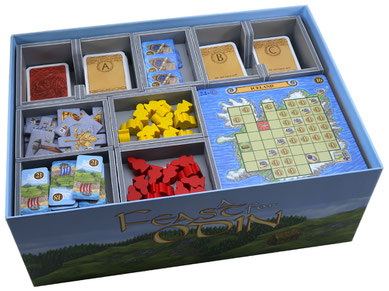 folded space insert organizer feast for odin foam core