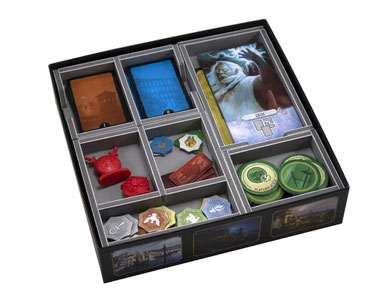 folded space insert organizer 7 wonders duel foam core