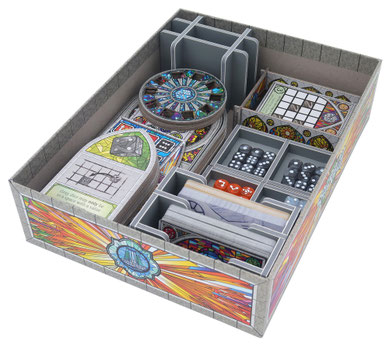 folded space insert organizer sagrada 5-6 player expansion the great facades passion life 2020 promo pack