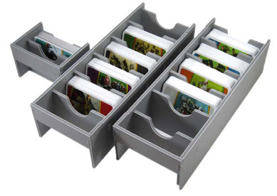 folded space insert organizer imperial settlers foamcore