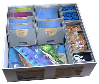 folded space insert organizer The Isle of Cats