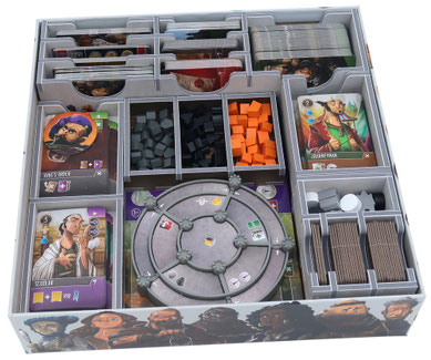 folded space insert organizer viscounts of the west kingdom collector box