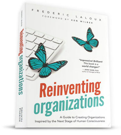 Reinventing Organizations author contact booking