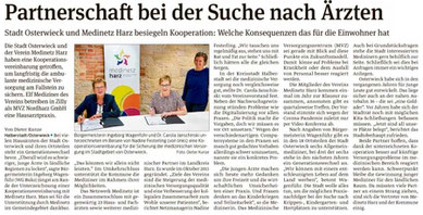 Beitrag in der "Halberstädter Volksstimme" vom 7. Juli 2020