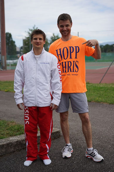 Christopher Tomcik et Cédric Touzot /Photo:VP