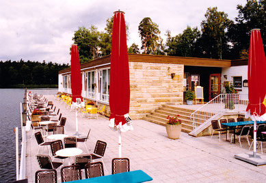 Restaurant Seeblick in Moritzburg am Mittelteich, Archiv W. Thiele
