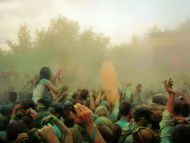 Holi Festival statt Musik Festival
