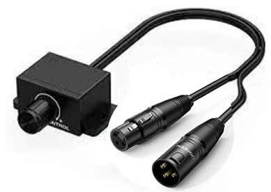 DMX Audio Vollume Regler ausleihen