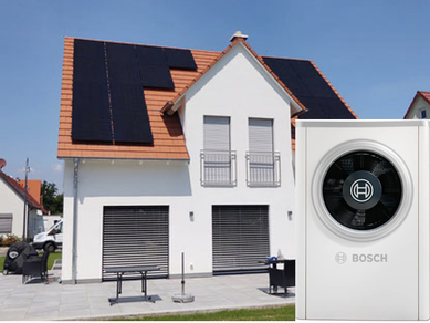 Wärmepumpe und PV-Anlage