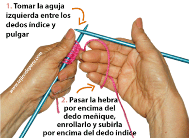 Cómo tejer en dos agujas, palillos o tricot: guia para principiantes