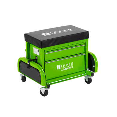 Zipper ZI-MHKS3 Mobiler Montagehocker mit Schubfächer