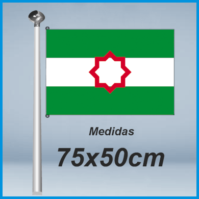 Banderas Andalucia nacinalista tartesica 75x50cm don bandera