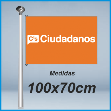 Banderas ciudadanos 100x70cm don bandera