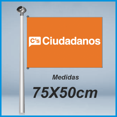 Banderas ciudadanos 75x50cm don bandera