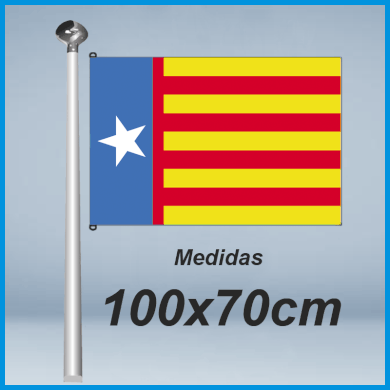 Banderas Estrelada Valencianista 100x70cm don bandera