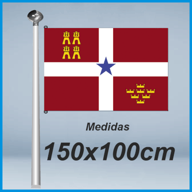 Banderas Nacionalista Murciana 150x100cm don bandera