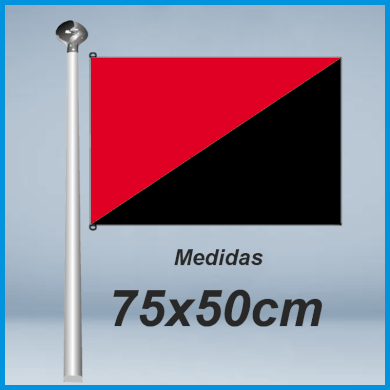 Banderas anarquista 75x50cm don bandera comprar