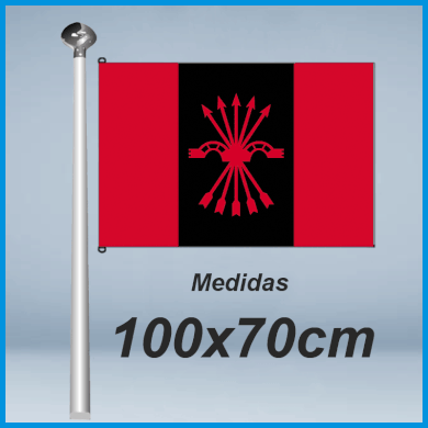 Banderas falange española 100x70cm don bandera