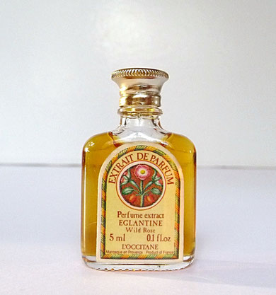 MINIATURE EXTRAIT DE PARFUM : EGLANTINE, WILD ROSE 5 ML - OFFERTE SANS BOÎTE