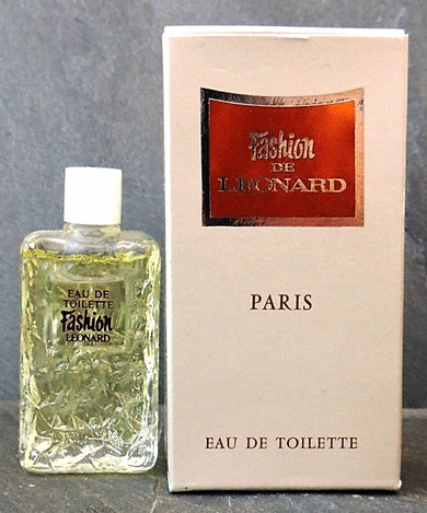 FASHION - EAU DE TOILETTE POUR HOMME - CHANGEMENT DE PRESENTATION : MINIATURE AVEC BOUCHON PLASTIQUE BLANC, BOÎTE BLANCHE