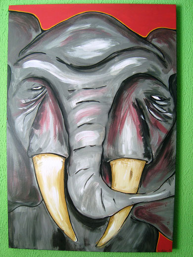  Elephant /Tinta acrílica