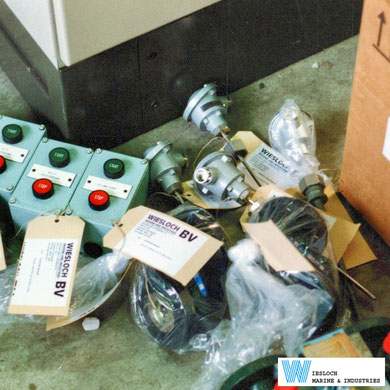 A set of PT100 temperature sensors ready for installation.