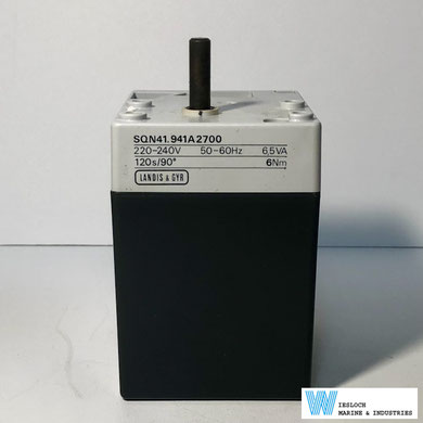 The Landis & Gyr SQN41.941A2700 servomotor.