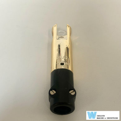 The Siemens QRA2 flame detector.
