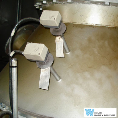 Two ATH thermostats installed in an industrial boiler.