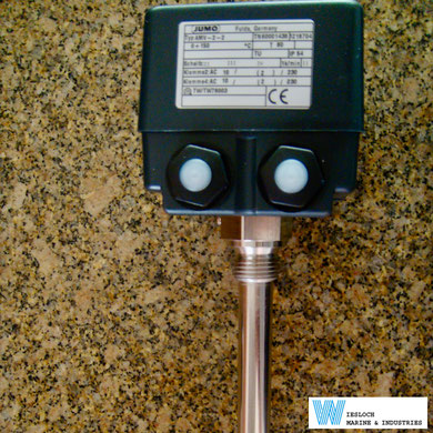 A Jumo AVM-2-2 thermostat.