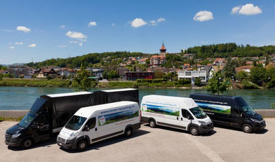 Fuhrpark der Firma Toner-Recycling