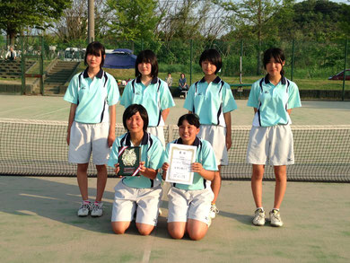 準優勝 分水中学校