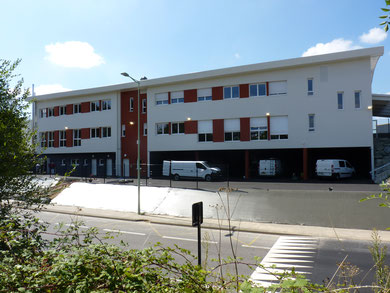 Collège Savenay façade externe rue 