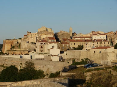 Couché de soleil sur Bonifacio