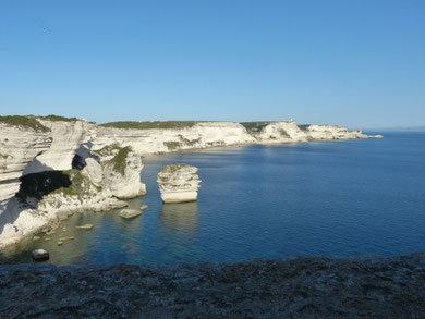 Les falaises de Bonifacio