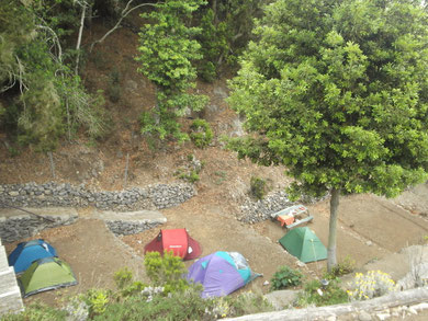 Zona de acampada/ Campsite La Vista