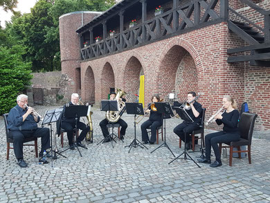 ERKA BPJ bei der 7. Erkelenzer Musiknacht auf der Erkelenzer Burg