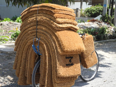 Großtransport am Fahrrad