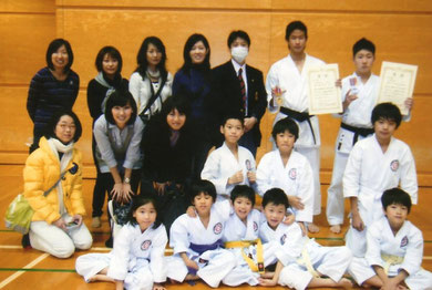第88回中央区空手道大会(中学生男子 組手優勝/型準優勝)