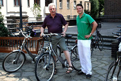Begeisterter eBike Fahrer