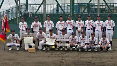 <優勝>秋葉BaseballClub α(アルファ:3年生チーム)