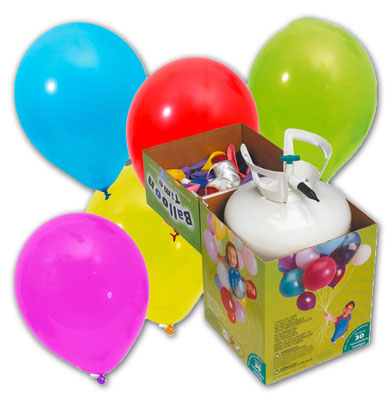 Ballontime Helium Luftballon Sets