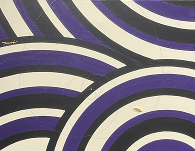 MINAMO no UTA S 6   F6   410mm×318mm   2026 Acrylic on canvas, wood