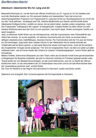 LVZ Muldentalzeitung 29.07.2011