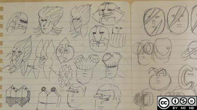下書き