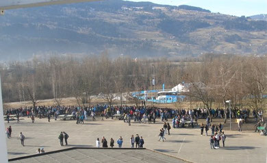 11 Février 2011 - Le CIO hué par les élèves du Collège de Passy